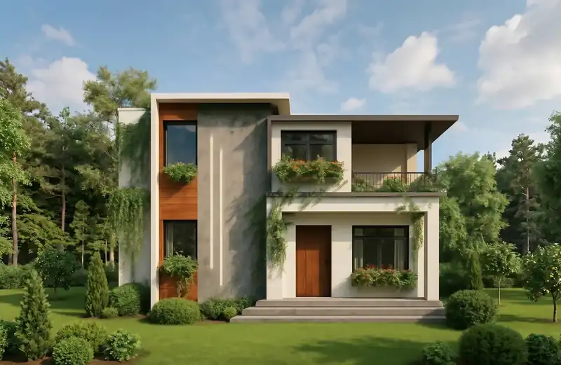 Family Duplexes Construction in Udupi by Harivayu Builders